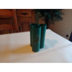 Vase vert tupperware