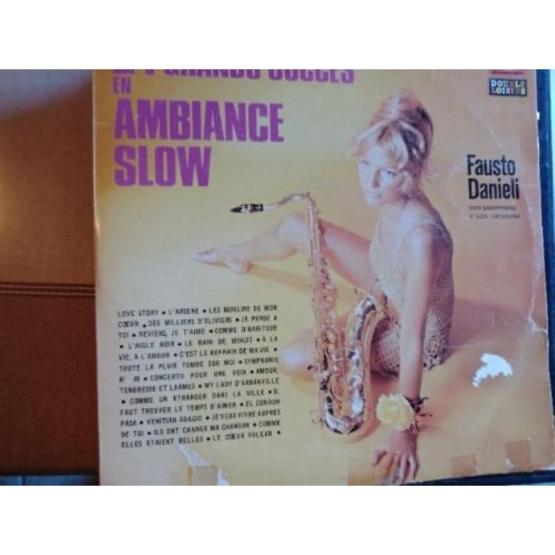 Fausto Danieli - 24 Grands Succès en Ambiance Slow (2 vinyles)