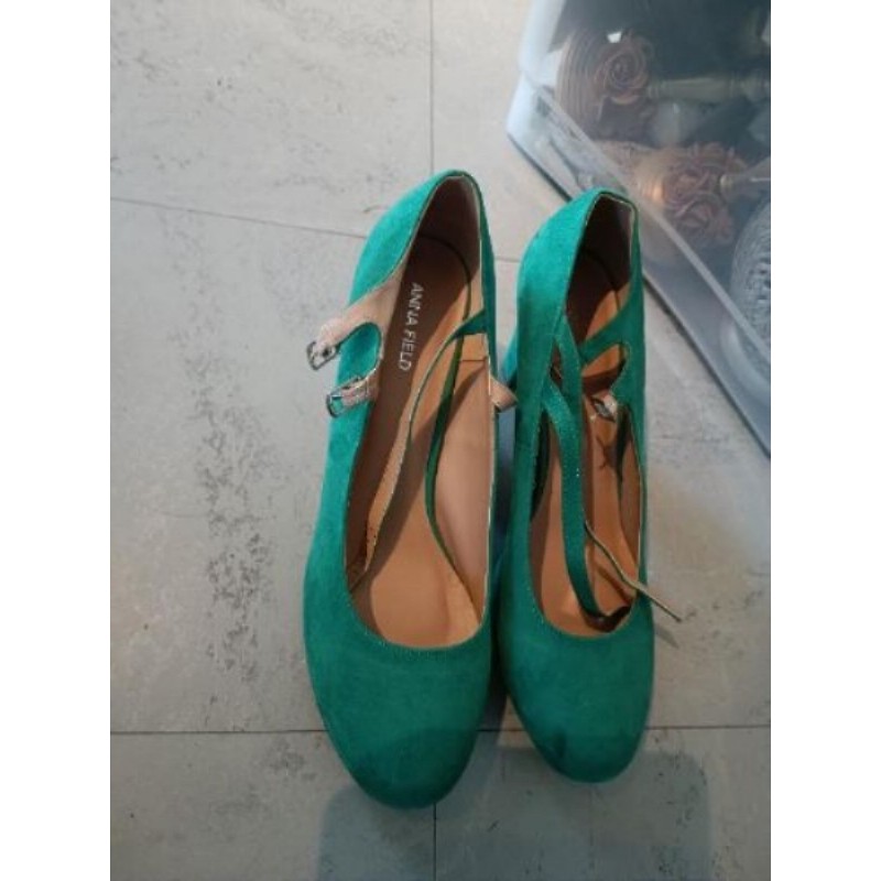Escarpins vert 42
