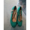 Escarpins vert 42