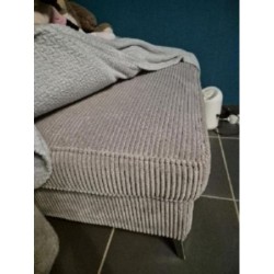 Pouf velours cotelé neuf