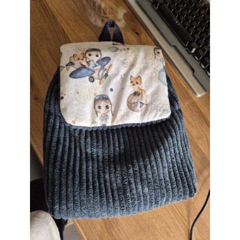 Sac à dos maternelle. Fait main